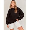 imageANRABESS Oversized Sweatshirt for Women Crewneck Y2K Hoodies Fleece Casual Comfy Pullover Top Fall Outfits Clothes 2025Dark Brown