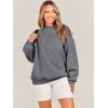 imageANRABESS Oversized Sweatshirt for Women Crewneck Y2K Hoodies Fleece Casual Comfy Pullover Top Fall Outfits Clothes 2025Gray