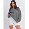 imageANRABESS Oversized Sweatshirt for Women Crewneck Y2K Hoodies Fleece Casual Comfy Pullover Top Fall Outfits Clothes 2025Gray