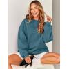 imageANRABESS Oversized Sweatshirt for Women Crewneck Y2K Hoodies Fleece Casual Comfy Pullover Top Fall Outfits Clothes 2025Lake Blue