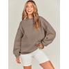 imageANRABESS Oversized Sweatshirt for Women Crewneck Y2K Hoodies Fleece Casual Comfy Pullover Top Fall Outfits Clothes 2025Light Brown