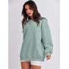 imageANRABESS Oversized Sweatshirt for Women Crewneck Y2K Hoodies Fleece Casual Comfy Pullover Top Fall Outfits Clothes 2025Light Green