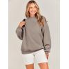 imageANRABESS Oversized Sweatshirt for Women Crewneck Y2K Hoodies Fleece Casual Comfy Pullover Top Fall Outfits Clothes 2025Light Khaki