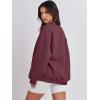 imageANRABESS Oversized Sweatshirt for Women Crewneck Y2K Hoodies Fleece Casual Comfy Pullover Top Fall Outfits Clothes 2025Maroon