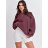 imageANRABESS Oversized Sweatshirt for Women Crewneck Y2K Hoodies Fleece Casual Comfy Pullover Top Fall Outfits Clothes 2025Maroon