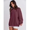 imageANRABESS Oversized Sweatshirt for Women Crewneck Y2K Hoodies Fleece Casual Comfy Pullover Top Fall Outfits Clothes 2025Maroon