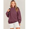 imageANRABESS Oversized Sweatshirt for Women Crewneck Y2K Hoodies Fleece Casual Comfy Pullover Top Fall Outfits Clothes 2025Maroon