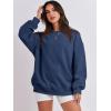 imageANRABESS Oversized Sweatshirt for Women Crewneck Y2K Hoodies Fleece Casual Comfy Pullover Top Fall Outfits Clothes 2025Navy Blue