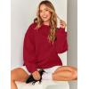 imageANRABESS Oversized Sweatshirt for Women Crewneck Y2K Hoodies Fleece Casual Comfy Pullover Top Fall Outfits Clothes 2025Peachy Red
