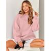 imageANRABESS Oversized Sweatshirt for Women Crewneck Y2K Hoodies Fleece Casual Comfy Pullover Top Fall Outfits Clothes 2025Pink