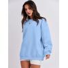 imageANRABESS Oversized Sweatshirt for Women Crewneck Y2K Hoodies Fleece Casual Comfy Pullover Top Fall Outfits Clothes 2025Sky