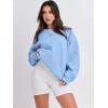 imageANRABESS Oversized Sweatshirt for Women Crewneck Y2K Hoodies Fleece Casual Comfy Pullover Top Fall Outfits Clothes 2025Sky