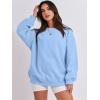 imageANRABESS Oversized Sweatshirt for Women Crewneck Y2K Hoodies Fleece Casual Comfy Pullover Top Fall Outfits Clothes 2025Sky