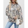 imageANRABESS Women Camo Hoodies Long Sleeve Maple Leaf Print Fleece Oversized Casual Pullover Sweatshirt 2025 Fall Preppy ClothesDark Green