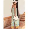 imageANRABESS Women Jumpsuits 2025 Casual Sleeveless Spaghetti Strap Boho Wide Leg Rompers Dressy Summer Outfits Vacation ClothesFloral Yellow
