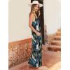 imageANRABESS Women Jumpsuits 2025 Casual Sleeveless Spaghetti Strap Boho Wide Leg Rompers Dressy Summer Outfits Vacation ClothesLeaf Print