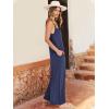 imageANRABESS Women Jumpsuits 2025 Casual Sleeveless Spaghetti Strap Boho Wide Leg Rompers Dressy Summer Outfits Vacation ClothesNavy Blue