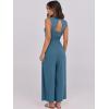 imageANRABESS Women Jumpsuits Sleeveless V Neck Elegant Dressy Casual Backless One Piece Pants Romper 2025 Summer OutfitsLake
