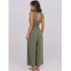 imageANRABESS Women Jumpsuits Sleeveless V Neck Elegant Dressy Casual Backless One Piece Pants Romper 2025 Summer OutfitsOlive