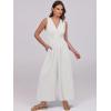 imageANRABESS Women Jumpsuits Sleeveless V Neck Elegant Dressy Casual Backless One Piece Pants Romper 2025 Summer OutfitsWhite