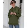 imageANRABESS Women Oversized Hoodies Side Zipper Fleece Long Sweatshirts Lightweight Tunic Pullover 2025 Fall Trendy ClothesArmy Green