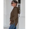 imageANRABESS Women Oversized Hoodies Side Zipper Fleece Long Sweatshirts Lightweight Tunic Pullover 2025 Fall Trendy ClothesBrown