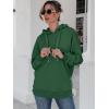 imageANRABESS Women Oversized Hoodies Side Zipper Fleece Long Sweatshirts Lightweight Tunic Pullover 2025 Fall Trendy ClothesDeep Green