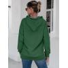 imageANRABESS Women Oversized Hoodies Side Zipper Fleece Long Sweatshirts Lightweight Tunic Pullover 2025 Fall Trendy ClothesDeep Green