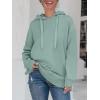 imageANRABESS Women Oversized Hoodies Side Zipper Fleece Long Sweatshirts Lightweight Tunic Pullover 2025 Fall Trendy ClothesLight Green