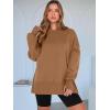 imageANRABESS Women Oversized Sweatshirts Thumbhole Long Sleeve Hoodies Shirts 2025 Fall Side Slit Pullover Top Teen Y2k OutfitsCaramel