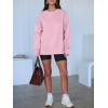 imageANRABESS Women Oversized Sweatshirts Thumbhole Long Sleeve Hoodies Shirts 2025 Fall Side Slit Pullover Top Teen Y2k OutfitsPink
