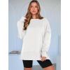 imageANRABESS Women Oversized Sweatshirts Thumbhole Long Sleeve Hoodies Shirts 2025 Fall Side Slit Pullover Top Teen Y2k OutfitsWhite