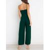 imageANRABESS Women Summer Dressy Jumpsuits One Shoulder Sleeveless Casual Wide Leg Pants Romper Jumper 2025 Trendy Fall OutfitsDeep Green