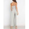imageANRABESS Women Summer Dressy Jumpsuits One Shoulder Sleeveless Casual Wide Leg Pants Romper Jumper 2025 Trendy Fall OutfitsGray