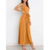 imageANRABESS Women Summer Dressy Jumpsuits One Shoulder Sleeveless Casual Wide Leg Pants Romper Jumper 2025 Trendy Fall OutfitsOrange