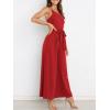 imageANRABESS Women Summer Dressy Jumpsuits One Shoulder Sleeveless Casual Wide Leg Pants Romper Jumper 2025 Trendy Fall OutfitsRed