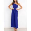 imageANRABESS Women Summer Dressy Jumpsuits One Shoulder Sleeveless Casual Wide Leg Pants Romper Jumper 2025 Trendy Fall OutfitsRoyal Blue