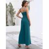 imageANRABESS Women V Neck Spaghetti Strap Wide Leg Dressy Jumpsuits 2025 Summer Casual One Piece Jumper Romper Outfits ampamp PocketsLake Green