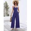 imageANRABESS Women V Neck Spaghetti Strap Wide Leg Dressy Jumpsuits 2025 Summer Casual One Piece Jumper Romper Outfits ampamp PocketsNavy Blue