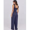 imageANRABESS Womens Casual Summer Jumpsuits Smocked Sleeveless Wide Leg Long Romper Jumpers 2025 Beach Vacation OutfitsNavy Blue