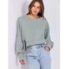 imageANRABESS Womens Cropped Sweatshirts Oversized Crewneck Long Sleeve Tops 2025 Fall Winter Loose Pullover Teen Girls ClothesLight Green