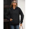 imageANRABESS Womens Hoodies Fleece Sherpa Sweatshirt 2025 Fall Loose Double Fuzzy Cozy Fluffy Warm Winter Pullover with PocketBlack