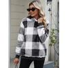 imageANRABESS Womens Hoodies Fleece Sherpa Sweatshirt 2025 Fall Loose Double Fuzzy Cozy Fluffy Warm Winter Pullover with PocketBlack White Plaid