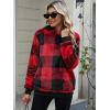 imageANRABESS Womens Hoodies Fleece Sherpa Sweatshirt 2025 Fall Loose Double Fuzzy Cozy Fluffy Warm Winter Pullover with PocketRed Plaid
