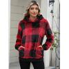 imageANRABESS Womens Hoodies Fleece Sherpa Sweatshirt 2025 Fall Loose Double Fuzzy Cozy Fluffy Warm Winter Pullover with PocketRed Plaid