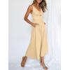 imageANRABESS Womens Jumpsuits Summer Wide Leg Sleeveless V Neck Casual Dressy Linen Pants Rompers 2025 Vacation Beach OutfitsBeige