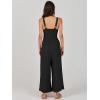 imageANRABESS Womens Jumpsuits Summer Wide Leg Sleeveless V Neck Casual Dressy Linen Pants Rompers 2025 Vacation Beach OutfitsBlack