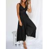 imageANRABESS Womens Jumpsuits Summer Wide Leg Sleeveless V Neck Casual Dressy Linen Pants Rompers 2025 Vacation Beach OutfitsBlack