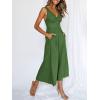 imageANRABESS Womens Jumpsuits Summer Wide Leg Sleeveless V Neck Casual Dressy Linen Pants Rompers 2025 Vacation Beach OutfitsGreen