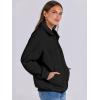 imageANRABESS Womens Oversized Full Zip Up Sweatshirts Jacket 2025 Fall Fleece Long Sleeve Hoodies OutfitsBlack